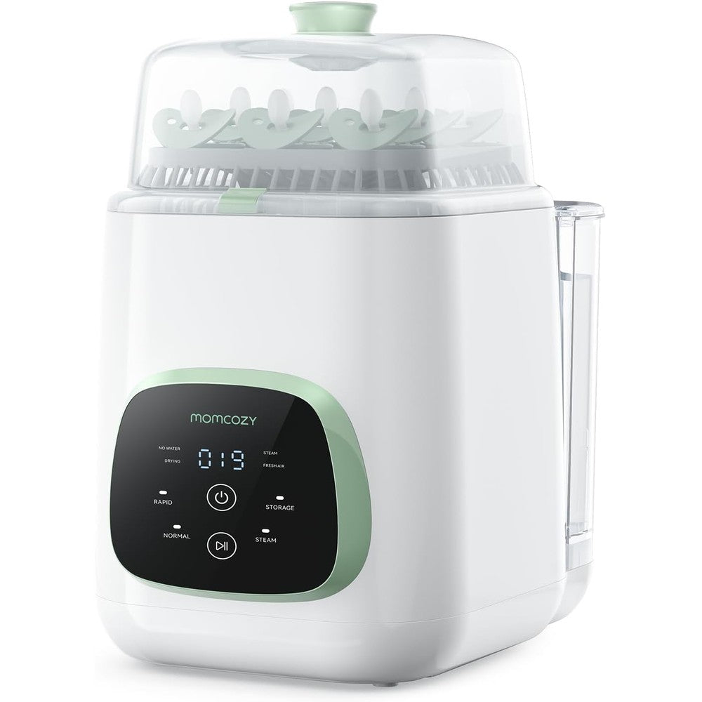 Momcozy KleanPal Pro baby bottle washer and sterilizer front view