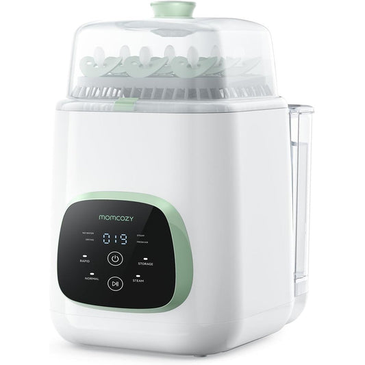 Momcozy KleanPal Pro baby bottle washer and sterilizer front view