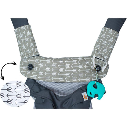 Mila Millie reversible cotton drool pad for baby carriers