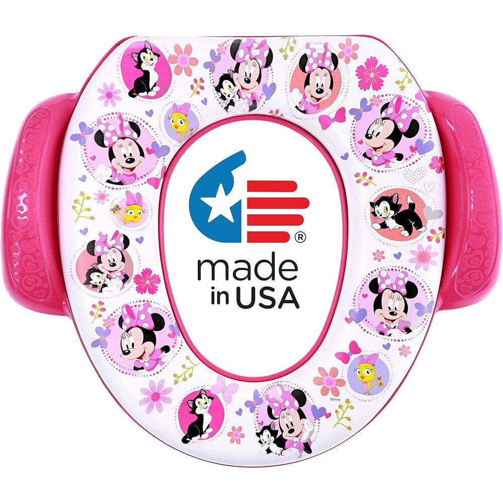 Ginsey Disney Minnie Mouse soft potty seat front view