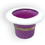 Tiny Undies top hat potty in lavender front view