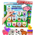 Lil Advents Potty Training Reward System farm animal set front view