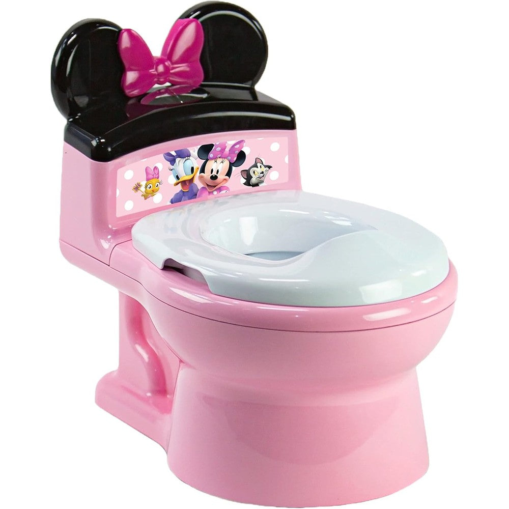 The First Years Minnie Mouse potty trainer seat front view