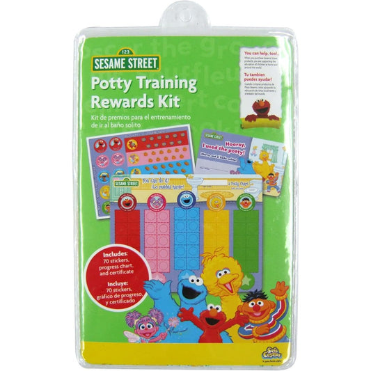 Ginsey Sesame Street Potty Training Rewards Kit front view
