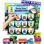 Lil Advents Potty Time Adventures wooden reward system front view