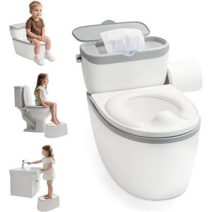 Tosgn 3-in-1 toddler potty training toilet front view