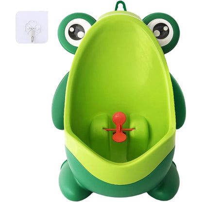 Anyumocz Frog Pee Training Urinal front view for toddler boys