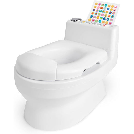 Fisher-Price 2-In-1 Potty Trainer white front view