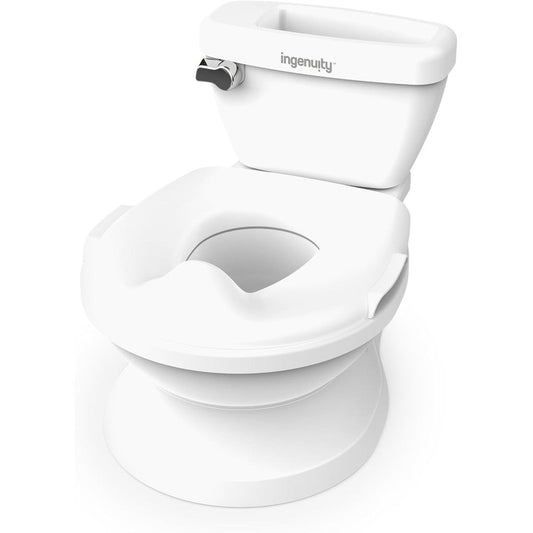 Ingenuity My Size Potty Pro front view in white