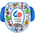 Ginsey Spidey and His Amazing Friends soft potty seat front view cushioned toddler toilet trainer