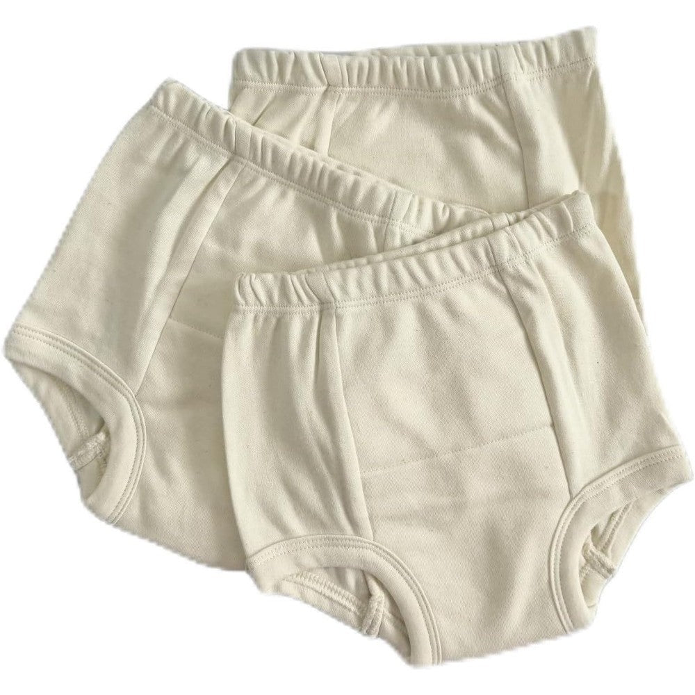 Laas organic cotton potty training pants pack of three front view