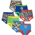 Mattel Boys Thomas The Tank Engine Potty Training Pants seven pack front view showing character prints