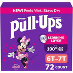Pull-Ups Girls Potty Training Pants front view pack of seventy two