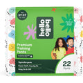 Hello Bello Premium Training Pants 3T-4T front view of the packaging showcasing the All About Feelings design.
