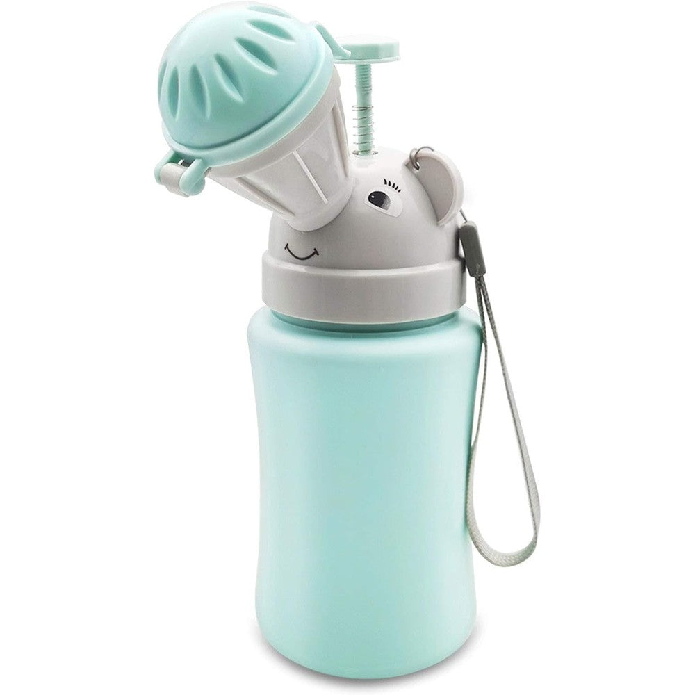 Renyih portable elephant travel urinal front view blue
