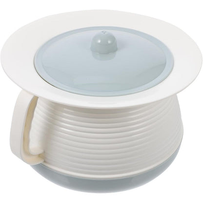 Baluue Popetpop blue plastic urinal pot front view
