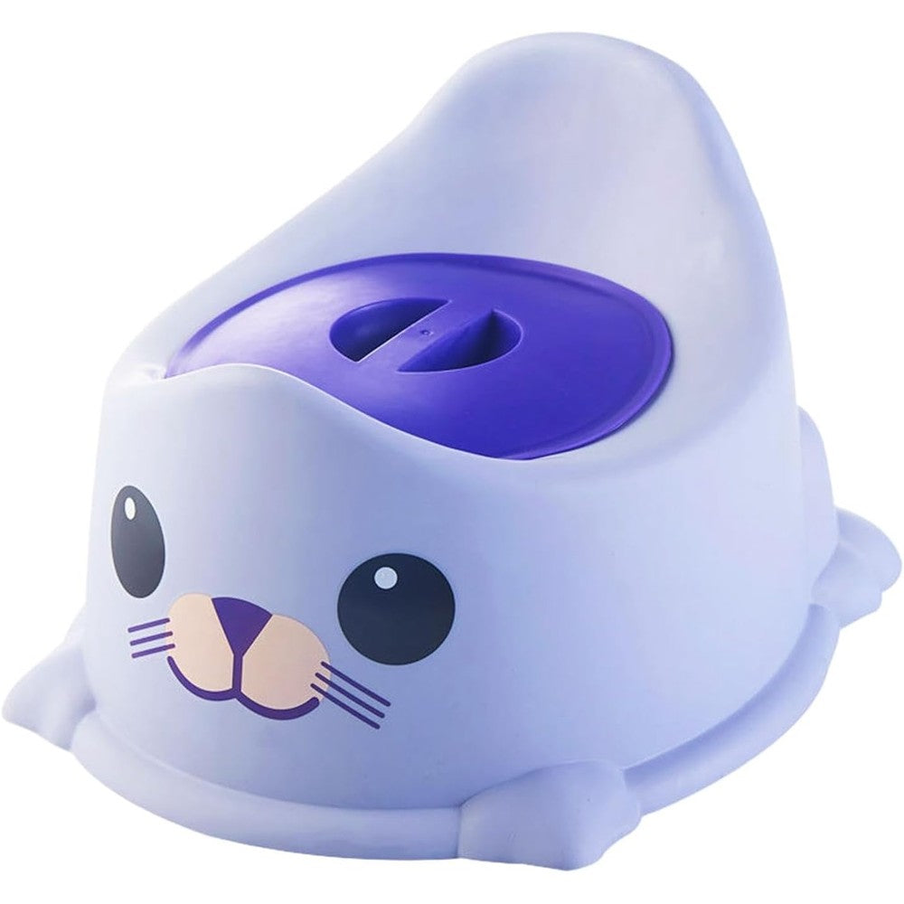Shamjina portable baby potty training chair front view blue