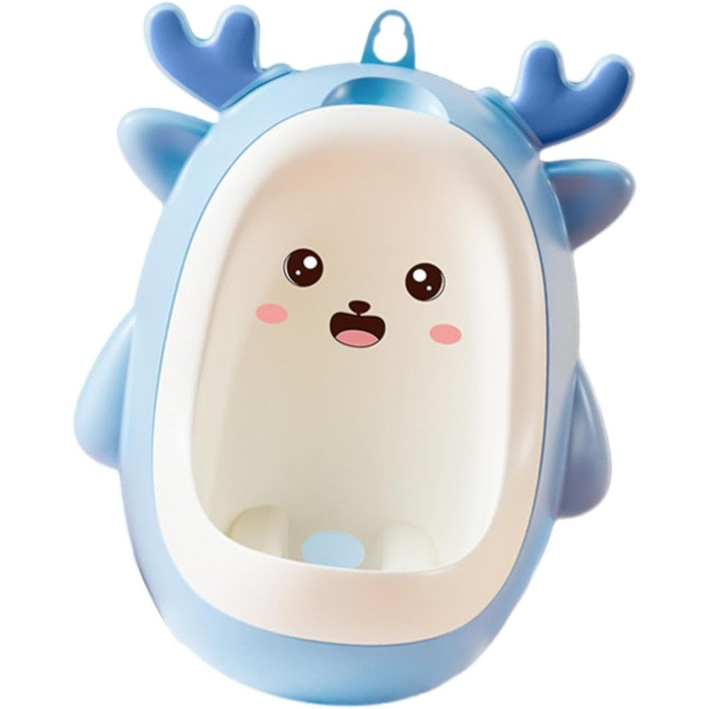 Folpus Dinosaur Potty Trainer Urinal front view blue