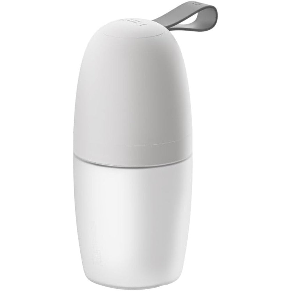 Duri portable baby potty gray front view