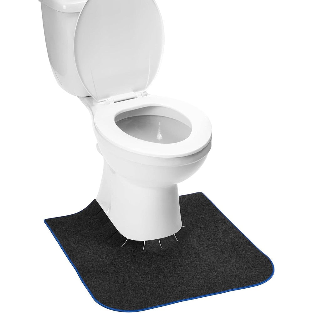 Fcqwmtsd potty training mats front view in dark grey