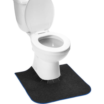 Fcqwmtsd potty training mats front view in dark grey