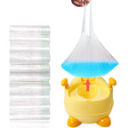 Uyicoo 100 Pack Disposable Potty Liners front view packaging