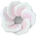 Tofoan Baby Bath Pad front view pink floral cushion