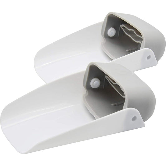 Childhood faucet extender 2 pack grey front view