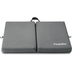 PandaEar baby bath knee pad front view grey foldable kneeling cushion