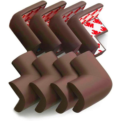 Komfortology furniture corner protectors brown front view