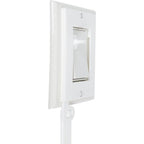 Switch Xtender light switch extender front view in white