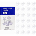 Wenpeng baby safety clear outlet covers front view for electrical protection