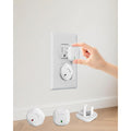 TrusTot baby proofing outlet covers front view package