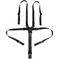 Ewuhry 5 Point Harness Seat Belt Safety Strap Belt For Baby Stroller High Chair Pram Buggy Adjustable Universal Black Protection System - Image 1