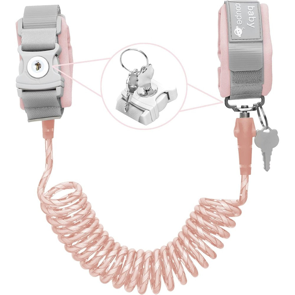 WSZCML toddler harness walking leash in pink front view