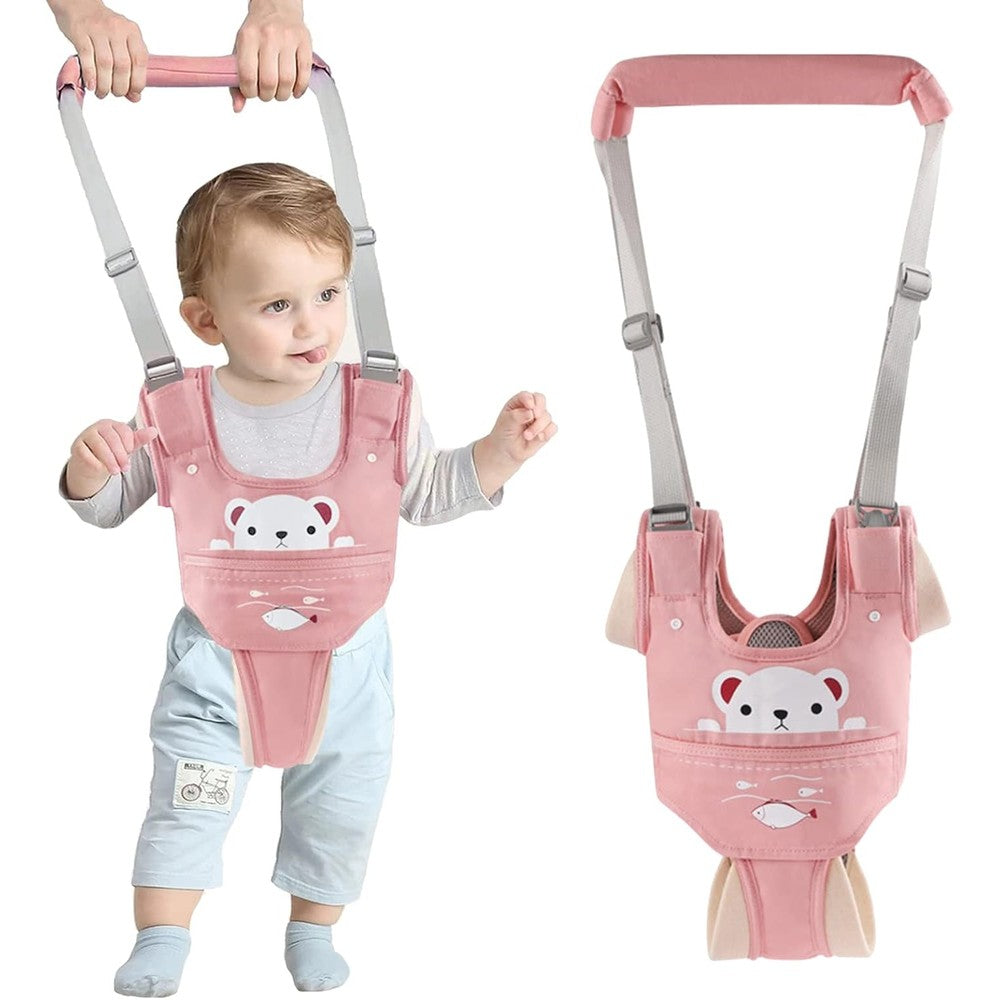Ocanoiy baby walking harness pink front view