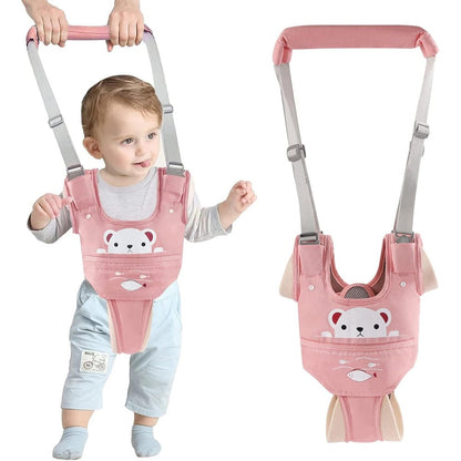 Ocanoiy baby walking harness pink front view