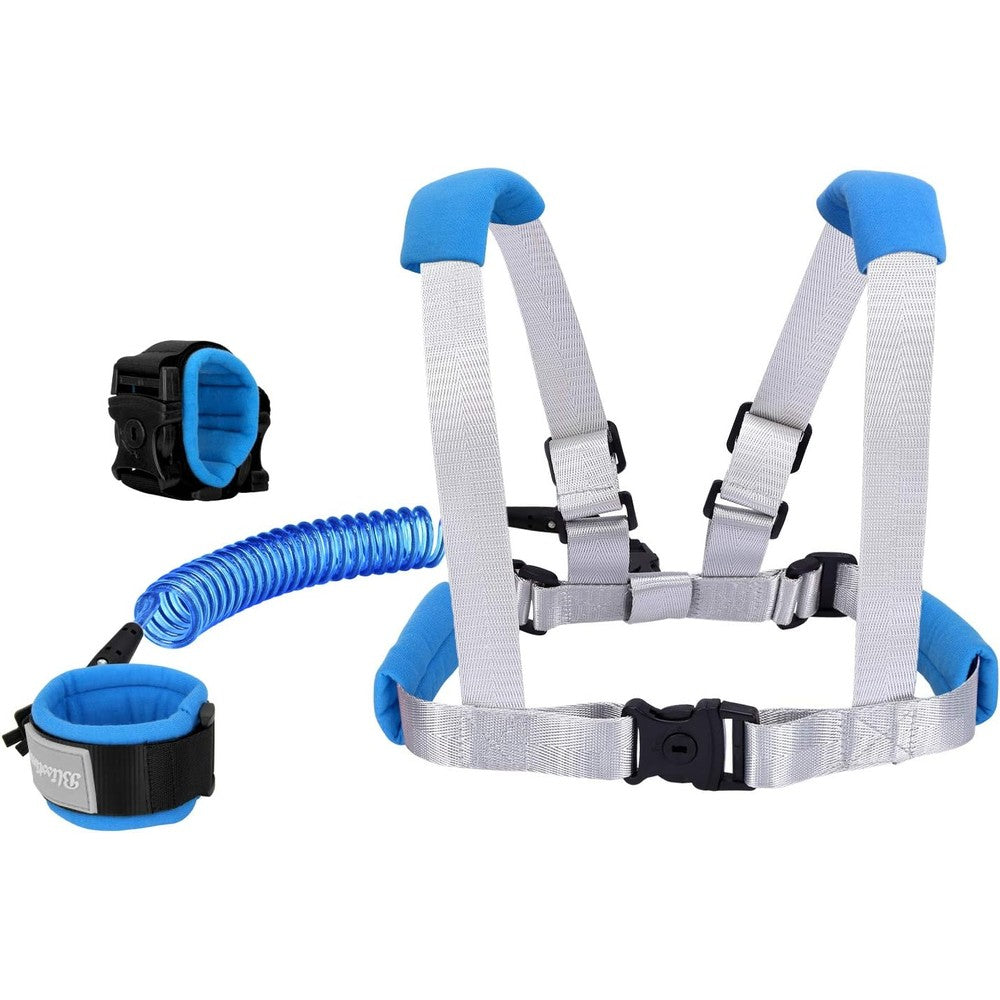 Blisstime 2 in 1 toddler leash and anti-lost wrist link front view