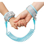 PandaEar Anti Lost Wrist Link blue toddler safety harness front view