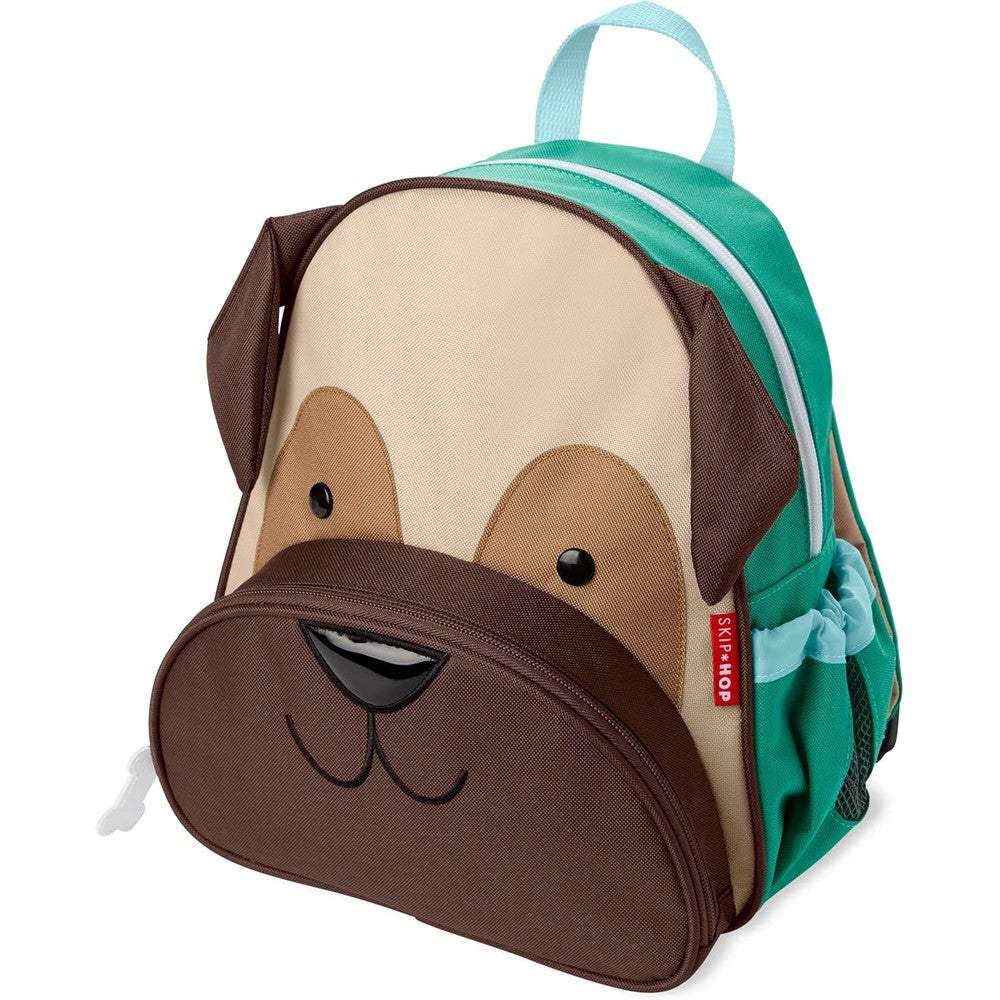 Skip Hop Zoo Preschool Toddler Backpack Pug front view