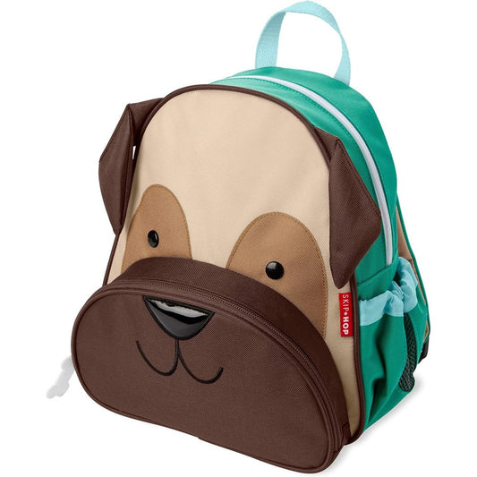 Skip Hop Zoo Preschool Toddler Backpack Pug front view