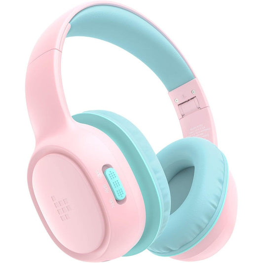 Tronsmart KH02 Kids Bluetooth Headphones Princess Pink front view