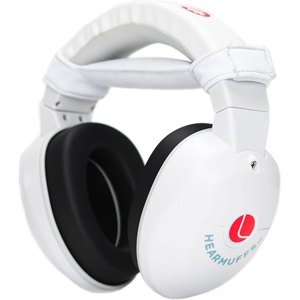 Lucid Audio HearMuffs Sounds white over-the-ear protection front view