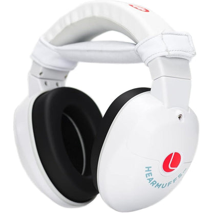 Lucid Audio HearMuffs Sounds white over-the-ear protection front view