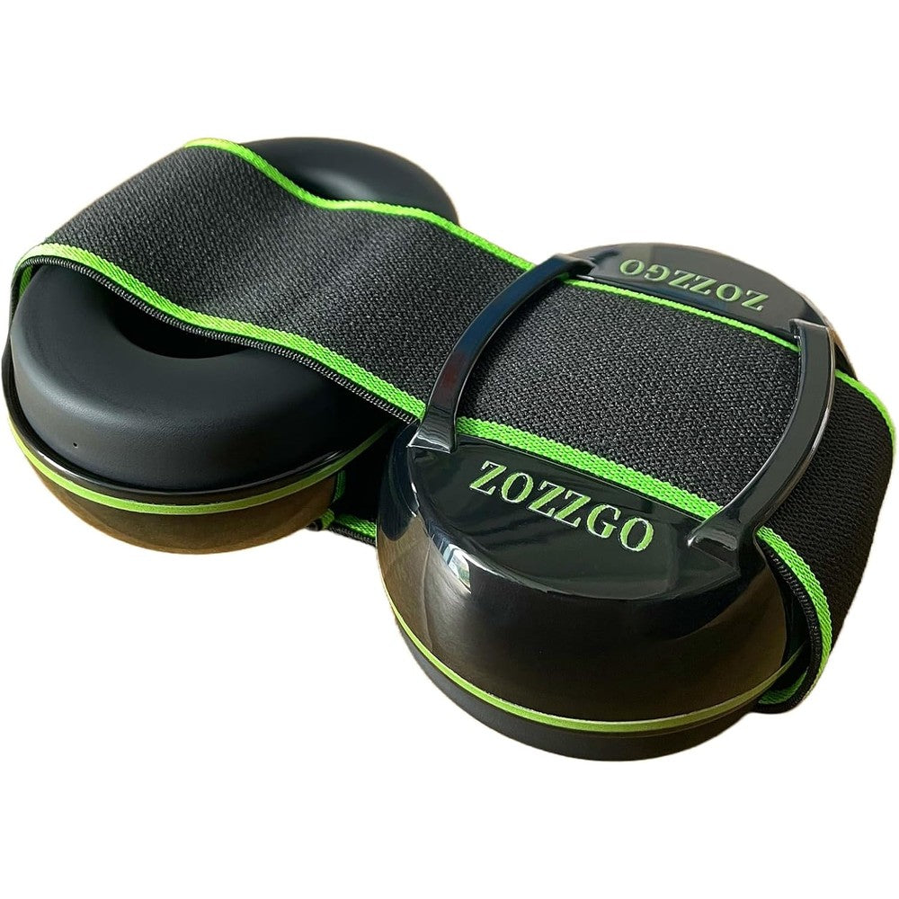 Zozzgo Comfort Over-Ear Sleep Ear Muffs front view for passive noise reduction