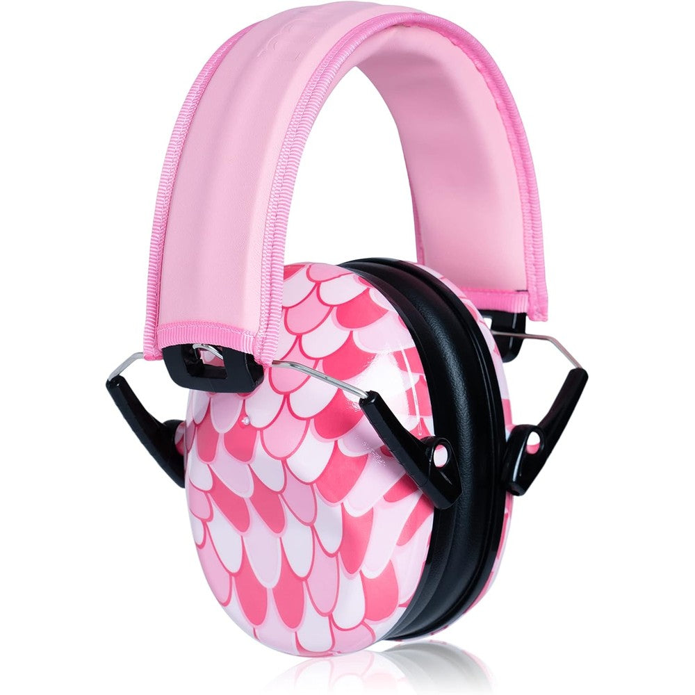 Muted kids noise cancelling ear muffs front view
