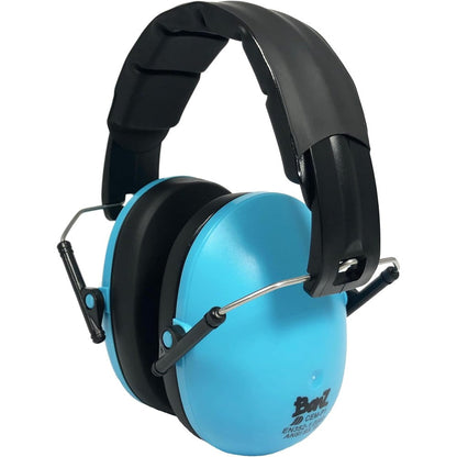 Banz Kidz Earmuffs side view showing adjustable headband and soft ear cushions.