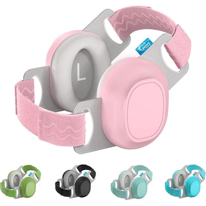 Bella's Friends baby ear muffs front view for infant noise protection