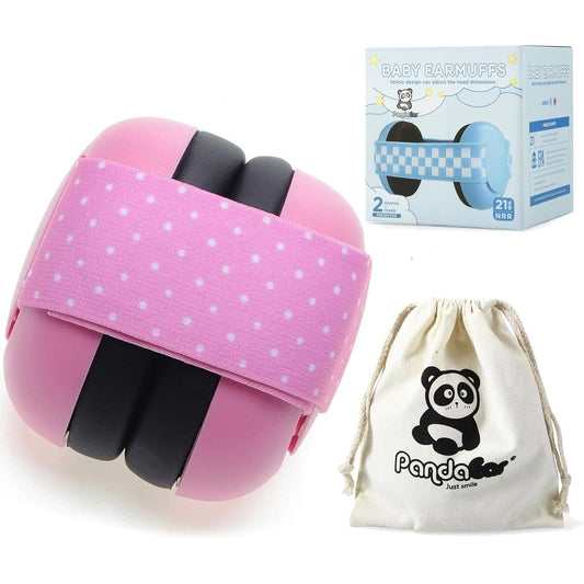 PandaEar baby noise cancelling headphones front view