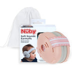 Nuby Soft Sounds noise canceling earmuffs front view for kids